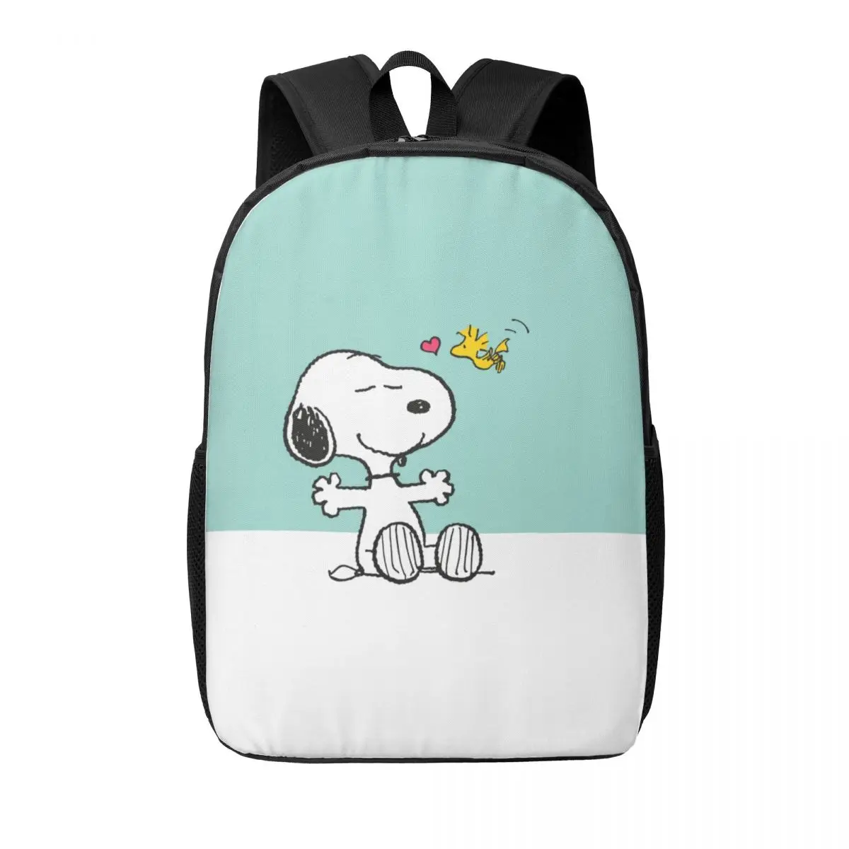 Custom S-Snoopys Anime Backpack Men Women Fashion Bookbag for College School Bags