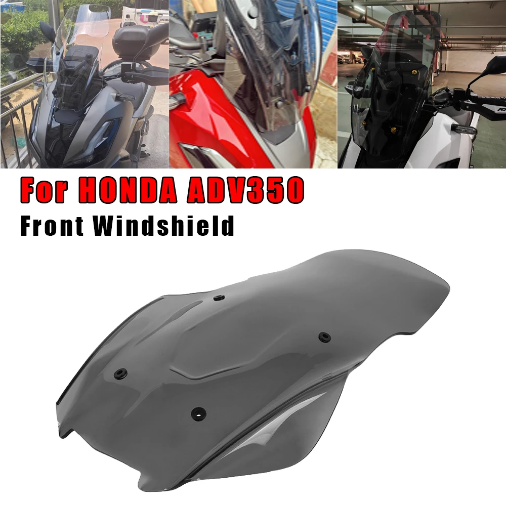 

Windscreens Motorcycle Accessories For HONDA ADV 350 Windshield ADV350 ADV-350 Wind Deflectors Parts 2021 2022 2023 2024 2025
