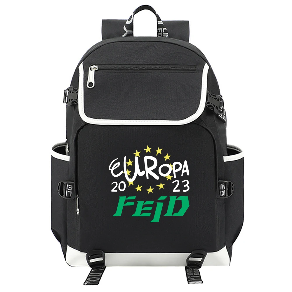 Capacity Backpack School Bag Teentage Travel Rucksack Mochilas Gift Back To School Feid Ferxxo 2023 Fans 2D