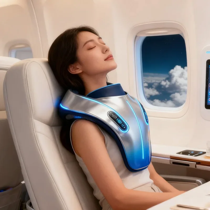AI Smart Butler Wearable Massager Voice Voice-activated Meditation Assisted Low Back