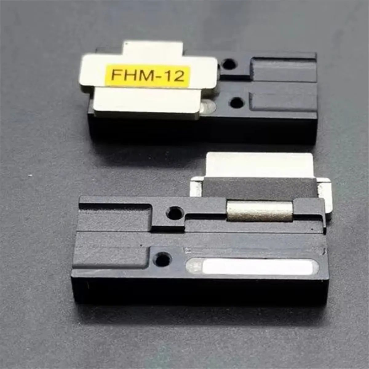 【ELEVATE LIFE】1 Pair Fiber Holder FHM-12 for Fiber Fusion Splicer T66 T81M T82M 71M for 12 Core Ribbon FIber Clamp