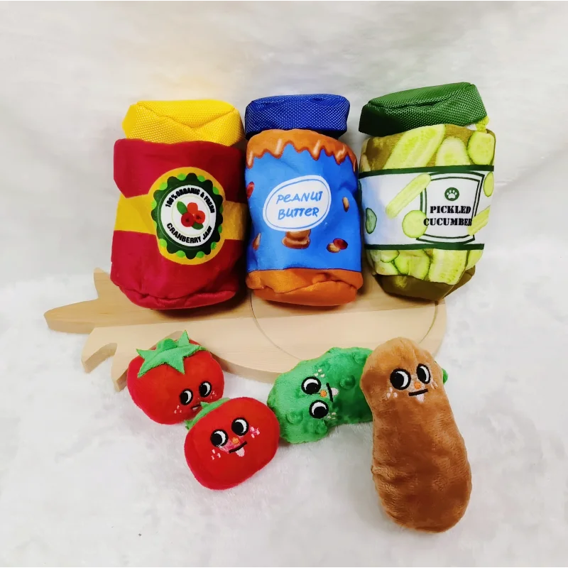 

Pet hiding food, sniffing, Fengrong, bb barking, sounding, paper plush dog playing It has pet self-esteem and relieves boredom a