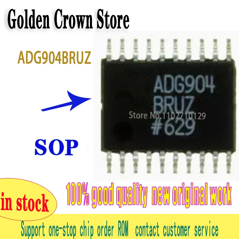 5~10PCS/LOT ADG904 ADG904B ADG904BRU ADG904BRUZ TSSOP-20  New original IN STOCK