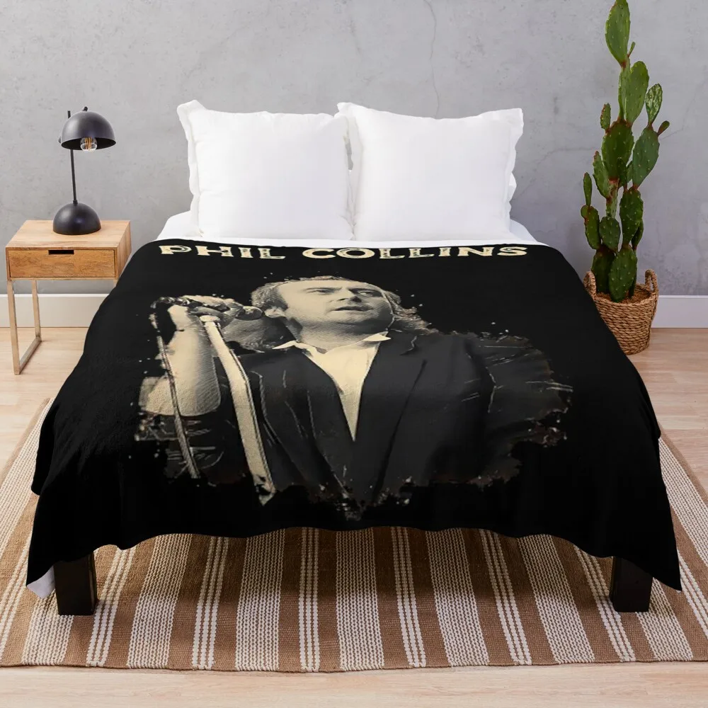 

Phíl music Còllíns (6) Throw Blanket christmas gifts Decorative Sofas Blankets