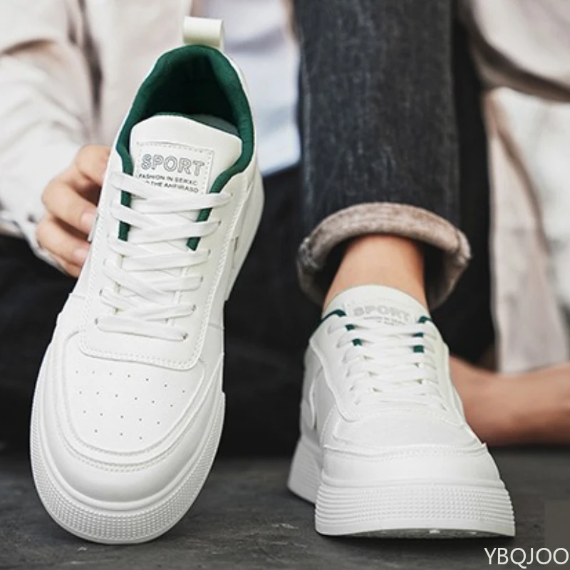 

Осенняя модная дышащая повседневная и удобная мужская обувь большого размера, уличная легкая мужская спортивная обувь на плоской подошве