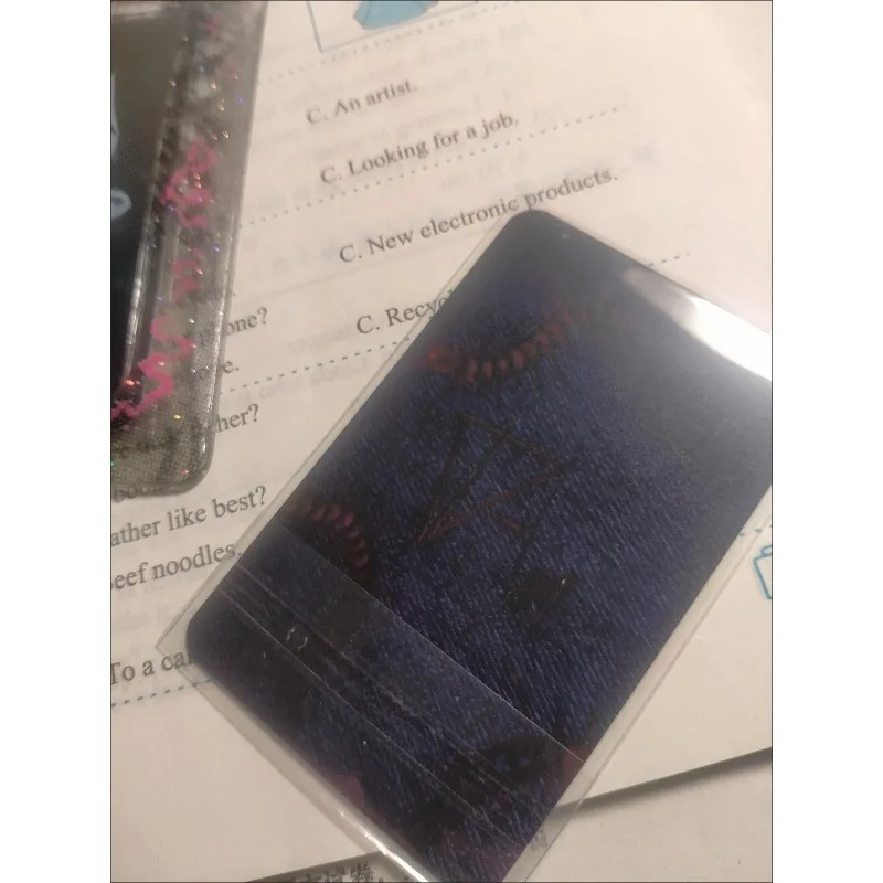 2Pcs/Pack 2025 Black white Style Alien Stage TV Merch Fans Collection ivan Character Cards Valentine's Day Gift