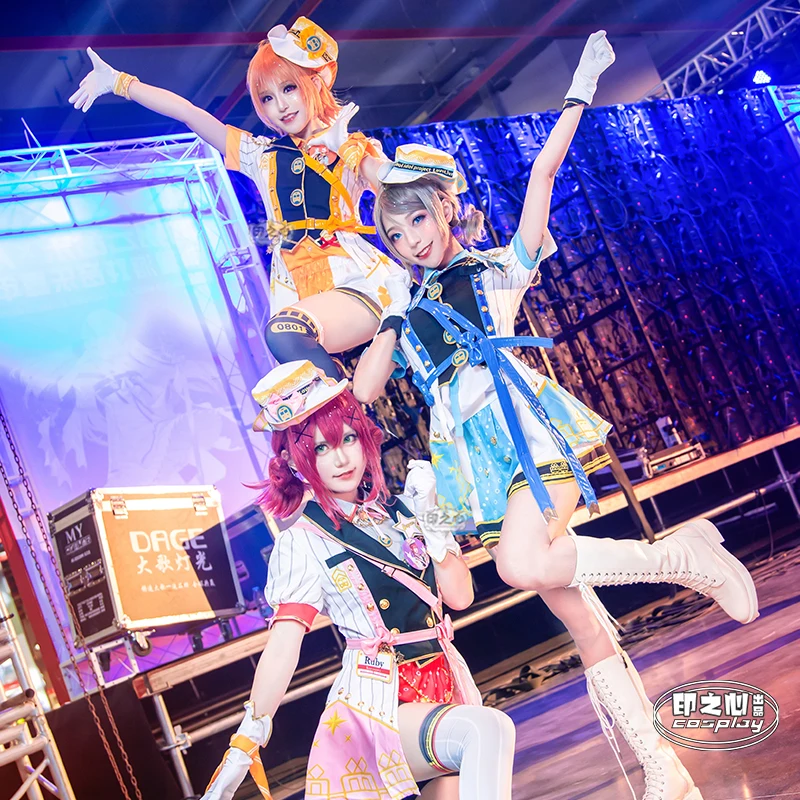 Takami Chika Sakurauchi Riko Matsuura Kanan Dia You Tsushima Yoshiko Kunikida Hanamaru Ohara Mari Kurosawa Ruby Cosplay Costume