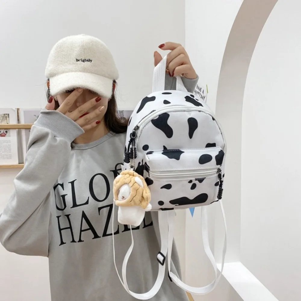 Funny Cow Spot Backpack Mini Fashion Casual Rucksack Backpack Bag Travel Bag Women Ladies Handbag Women's Bags