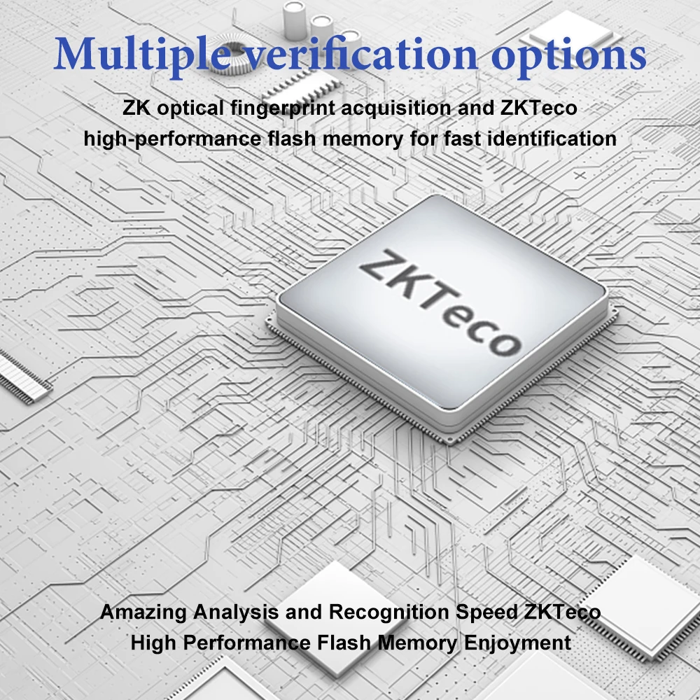 ZKTeco-máquina de asistencia con huella dactilar, dispositivo biométrico inteligente, IP, tiempo de asistencia, grabadora de reloj, empleado, OF260