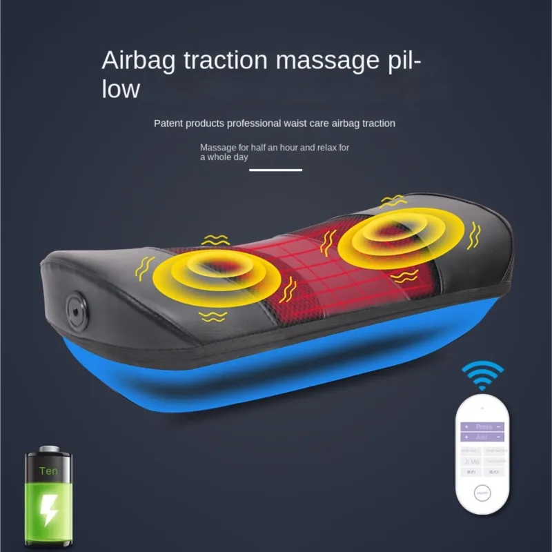 

Lumbar massage cushion, lumbar pillow, back shoulder massage pillow, lumbar spine instrument, whole body massager