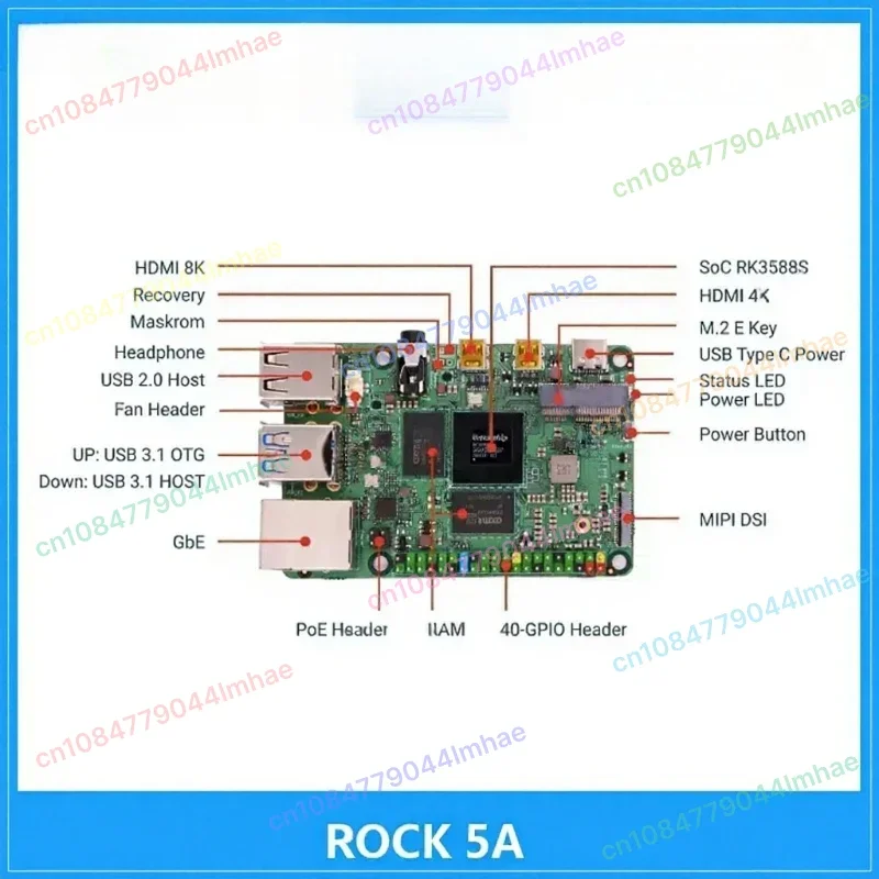 NF 5A RK3588S, High-Performance, 8-core 64 Bit