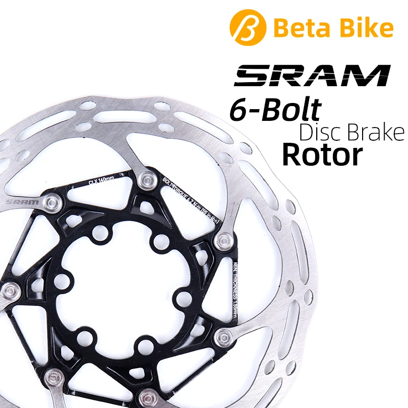 SRAM CenterLine Disc Brake Rotor 6 BOLTS 200mm 180mm 160mm 140mm Center Line Discs Rotors