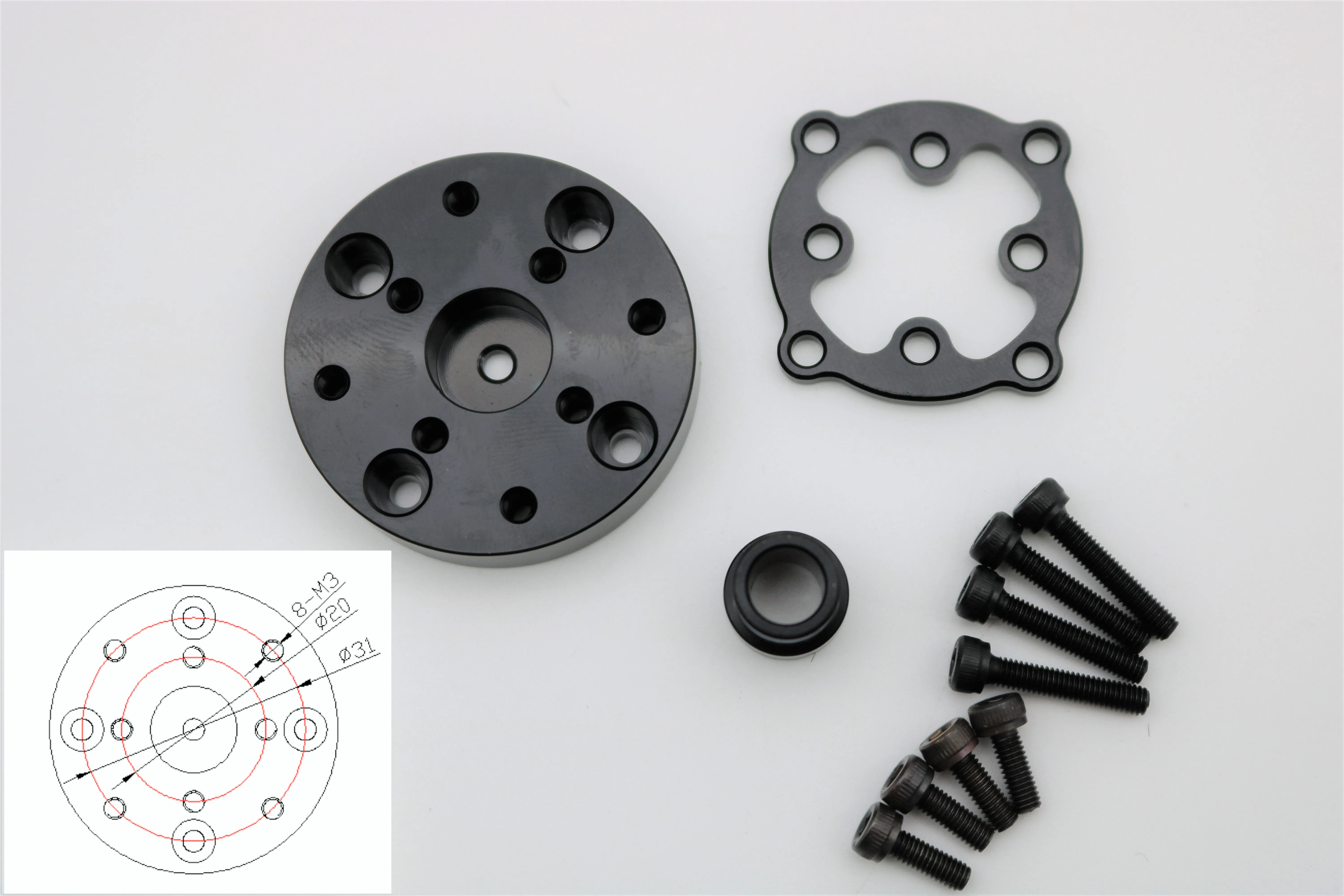 

Eaglepower Rotor brushless motor 8318 100KV 120KV agricultural drone Q9XL 9235 for 3080 Propeller 80A ESC motor Large torque