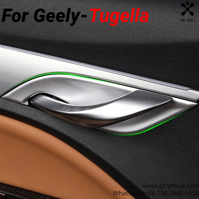 For Geely Tugella Xingyue FY11 2020-2023 Inner Door Bowl Sticker Car Accessories Handle Patch Interiors for Vehicles