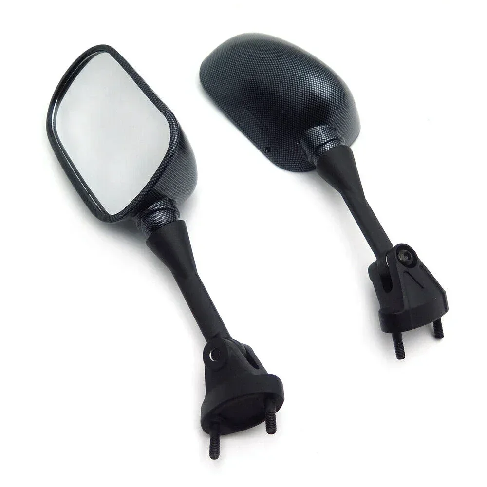 

Motorcycle Side Racing Mirrors for Kawasaki Ninja 636/ZX6RR 2005-2008，ZX10R 2004-2008 Carbon Fiber