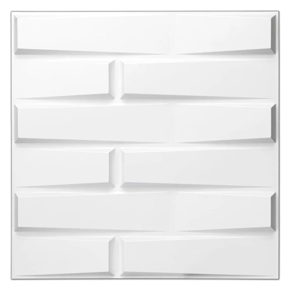 Paneles decorativos de PVC 3D, paquete de 12, decoración interior resistente al agua, paredes y muebles para el hogar de estilo moderno