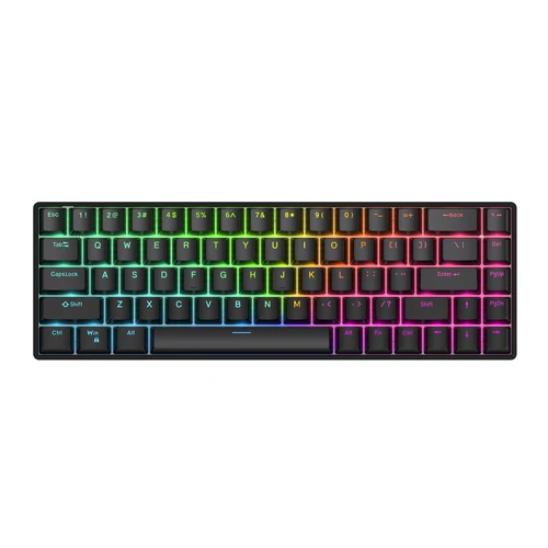 Raven68 Esports 마그네틱 축 키보드, 유선 단일 모드 PBT 투명 키캡, 8 K 리턴 조정 가능한 키 68 키 게임 기계식  Best5