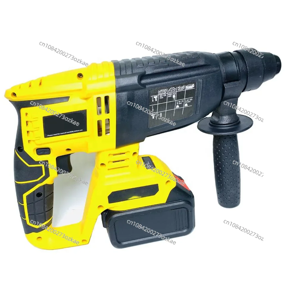 

Brushless Lithium Power Tool Set, Impact Drill Angle Grinder, Electric Drill Wrench Four-piece Set, with 2pcs Battery