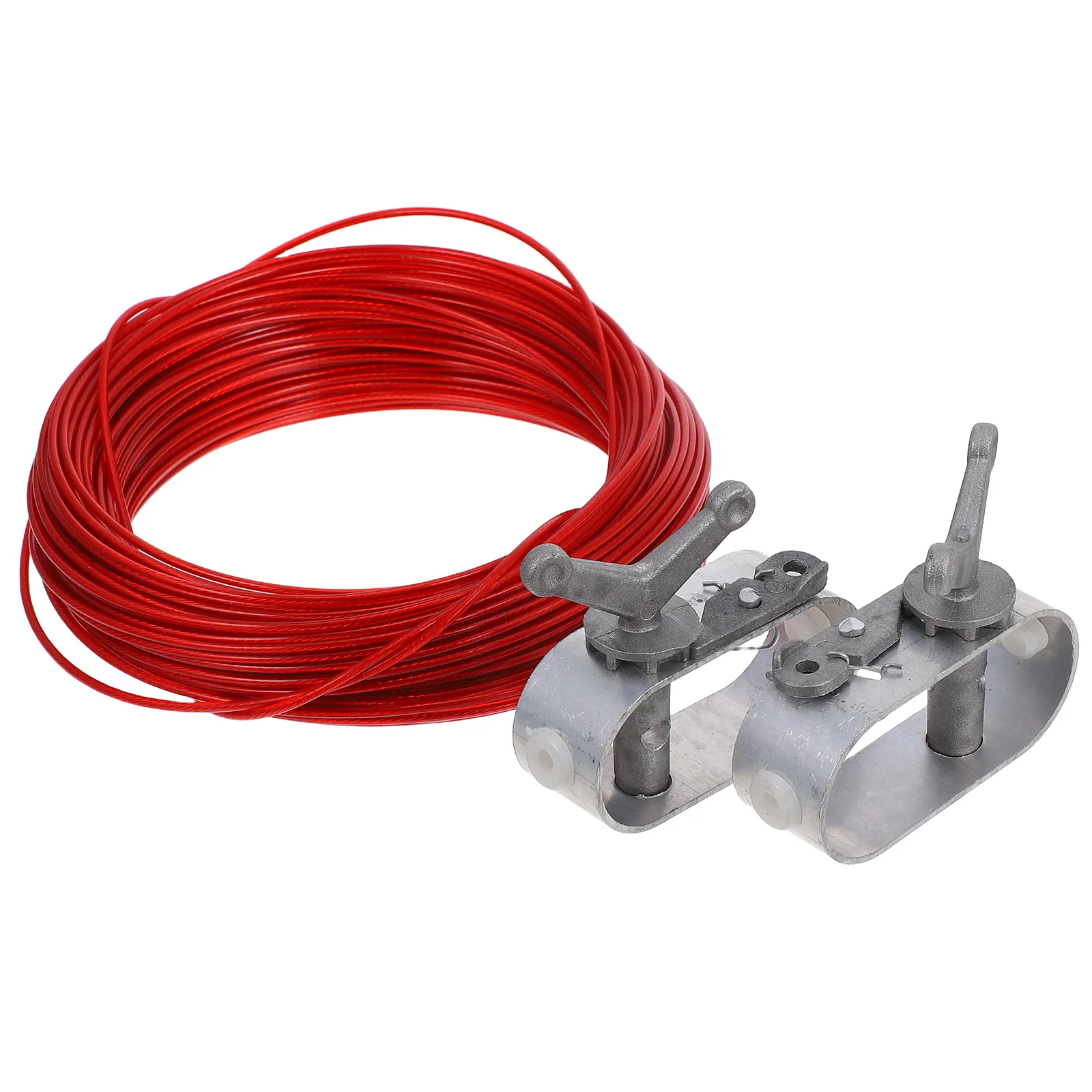 

3pcs Swimming Pool Cable Cover Winch Kit PVC Coated Steel Wire Ratchet Heavy Duty Tightener Spa Outdoor Tool