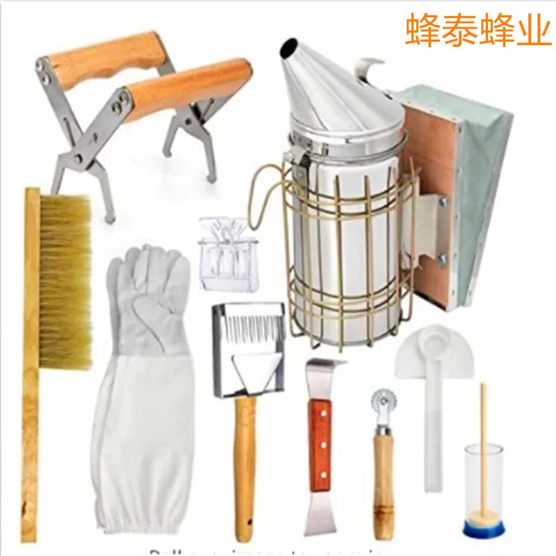 1 steel spray 1 standard bottle 1 duckbill 1 hand buried 1 wooden knife 1 honey shovel 1 white cloth gloves 1 pig sweep 1 throug