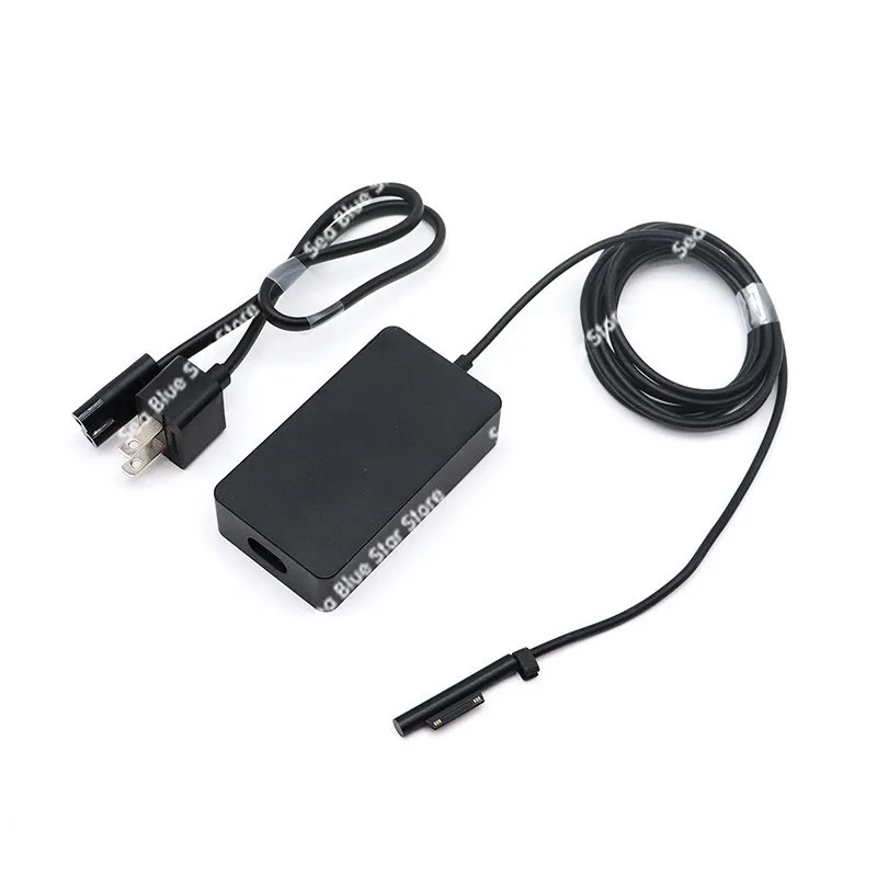 44W 15V 2.58A Magnetic Power Adapter, Laptop Charger, for Microsoft Laptop Charger
