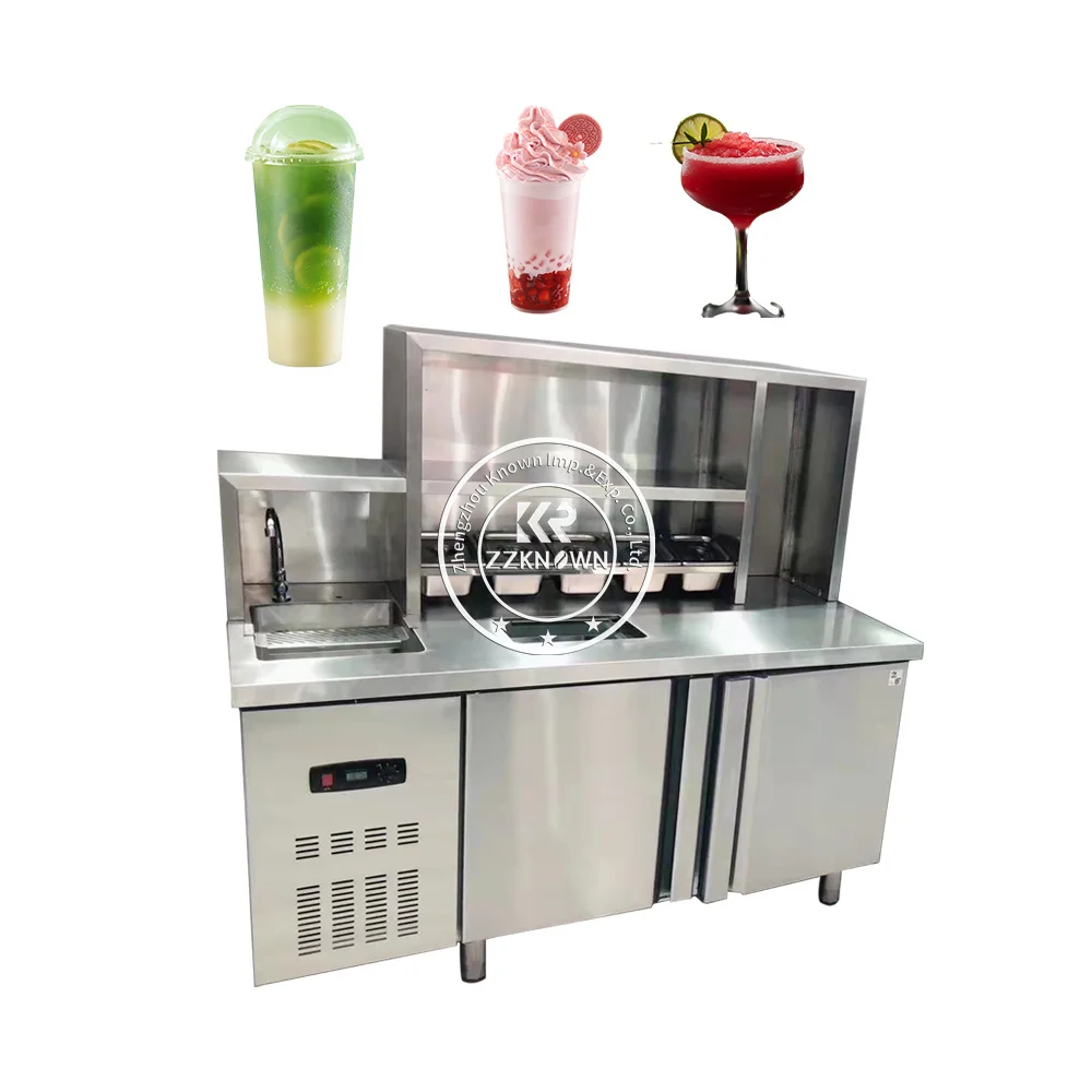 2023 Salad Refrigerator Counter Counter Top Display Refrigerator Countertop Salad Refrigerator