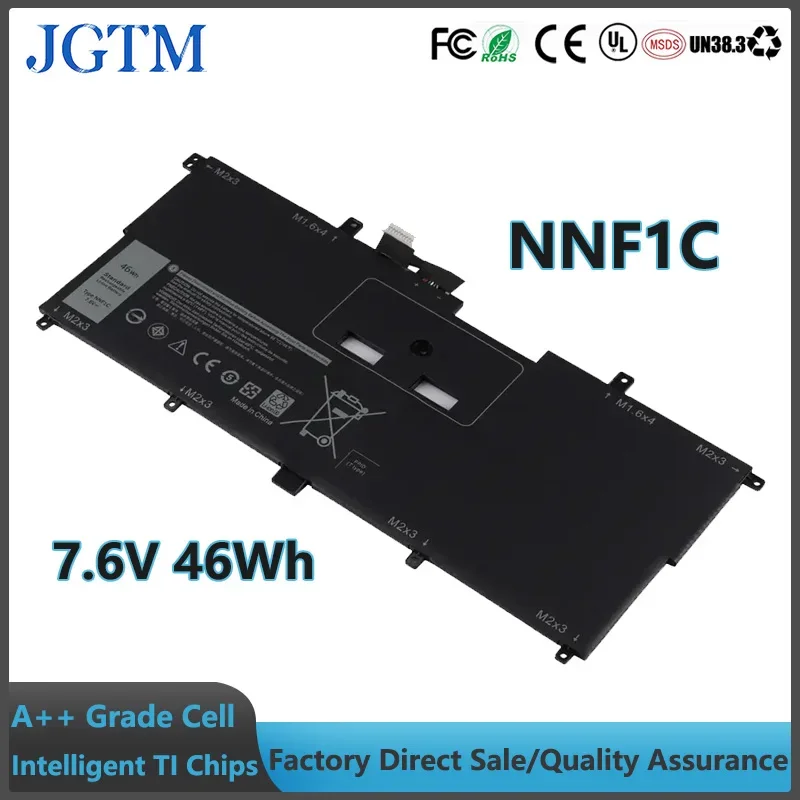 

JGTM NNF1C HMPFH Battery for Dell XPS 13 9365 Series XPS 13-9365-D1605TS 13-9365-D1805TS 13-9365-D2805TS 13-9365-D3605TS Laptop