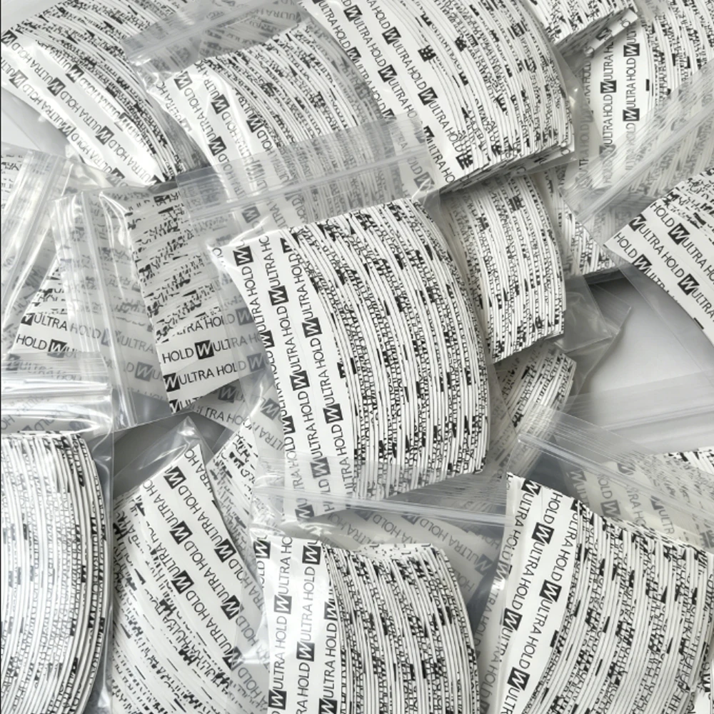 36pcs C Contour Walker Wig Tape Waterproof Double Sided Adhesive Tape for Toupee Lace Wig Hair Pieces Hair System Tape