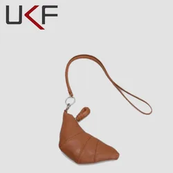 UKF 2024 New Trendy Hanging Neck Mini Dumpling Bags Small Shoulder Bags for Women Girls Ladies Coin Purse сумка женская bolsos