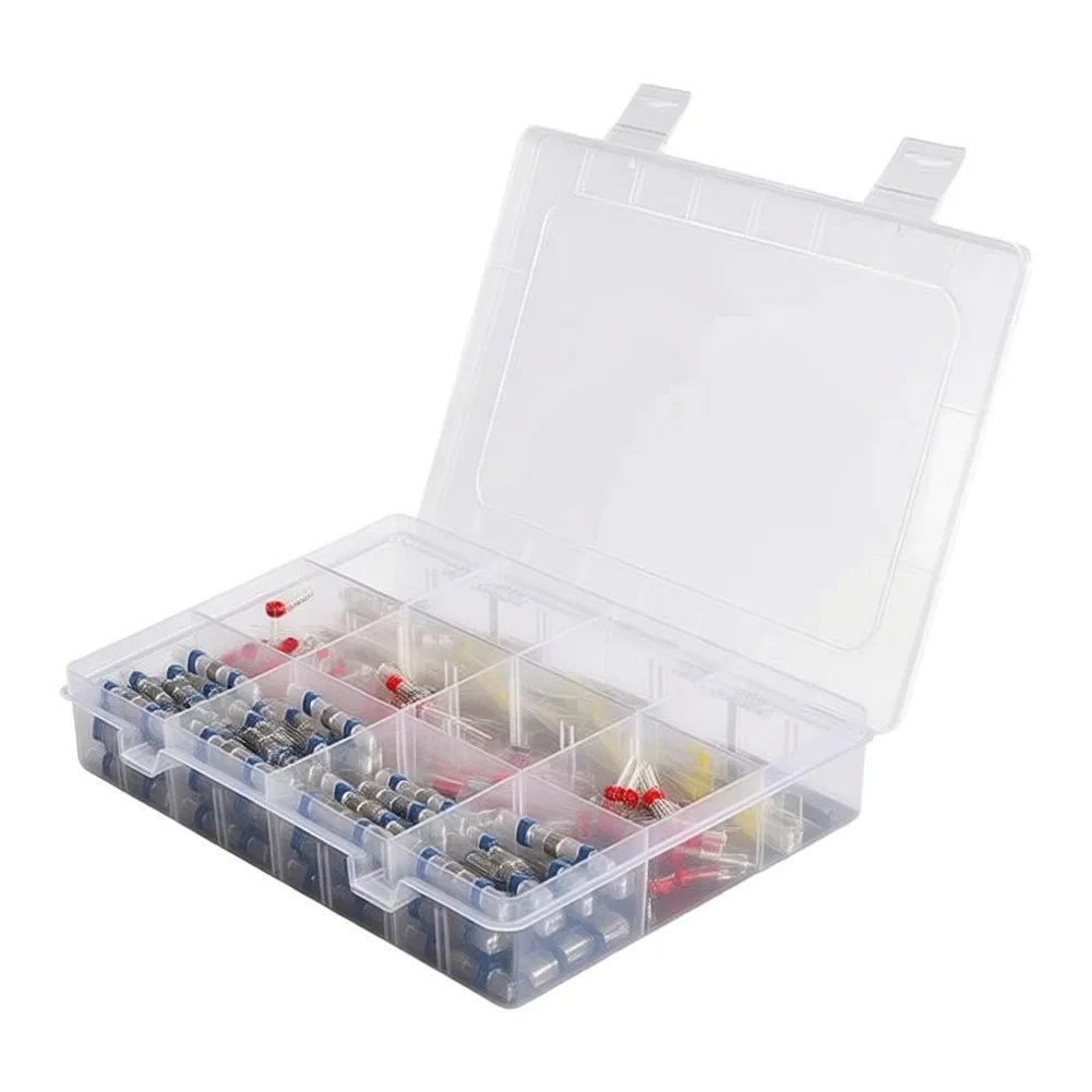 Waterproof Solder Seal Wire Terminals Heat Shrink Electrical Crimp Connectors Practical Cable Wiring Connection Repair Tool Part