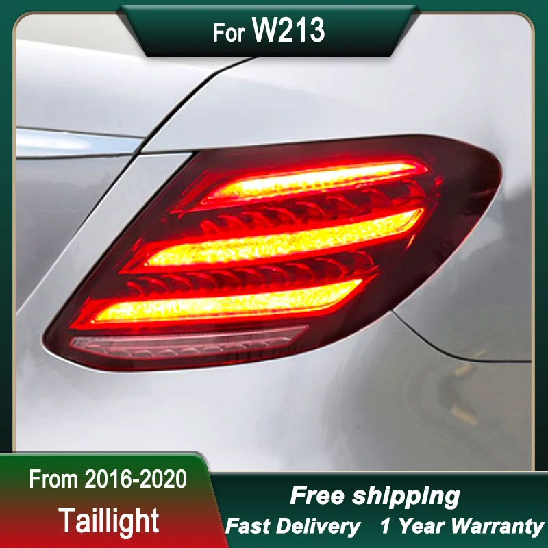 

Car Tail Lights For Mercedes-Benz E Class W213 2016-2020 to Maybach Style FULL led Dynamic Turn Signal Light Tail Lamp Assembly