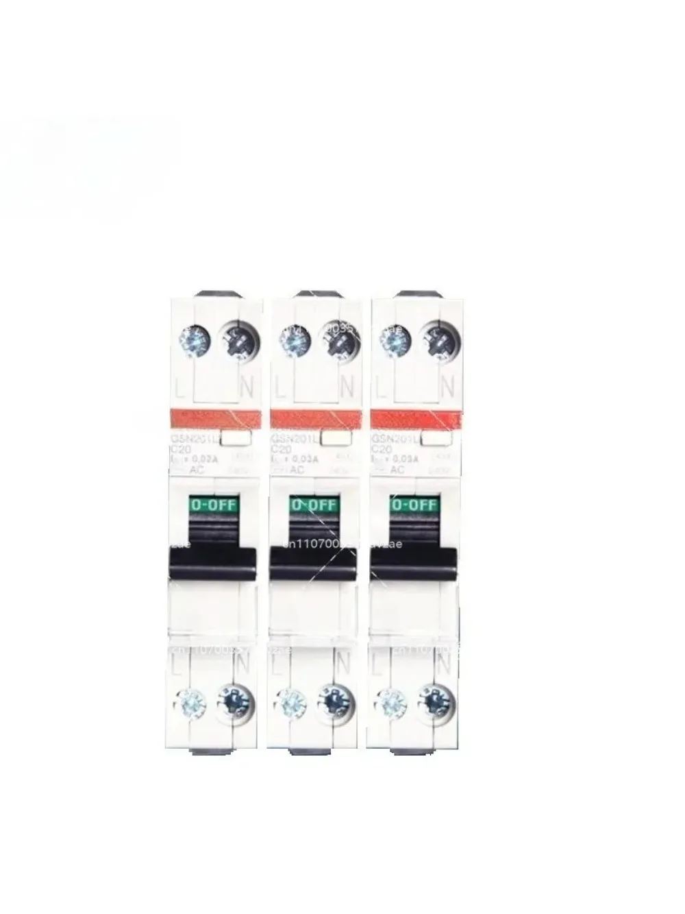 Residual current protection circuit breaker GSN201L 1P+N 6A 10A 16A 20A 25A type C AC electronic