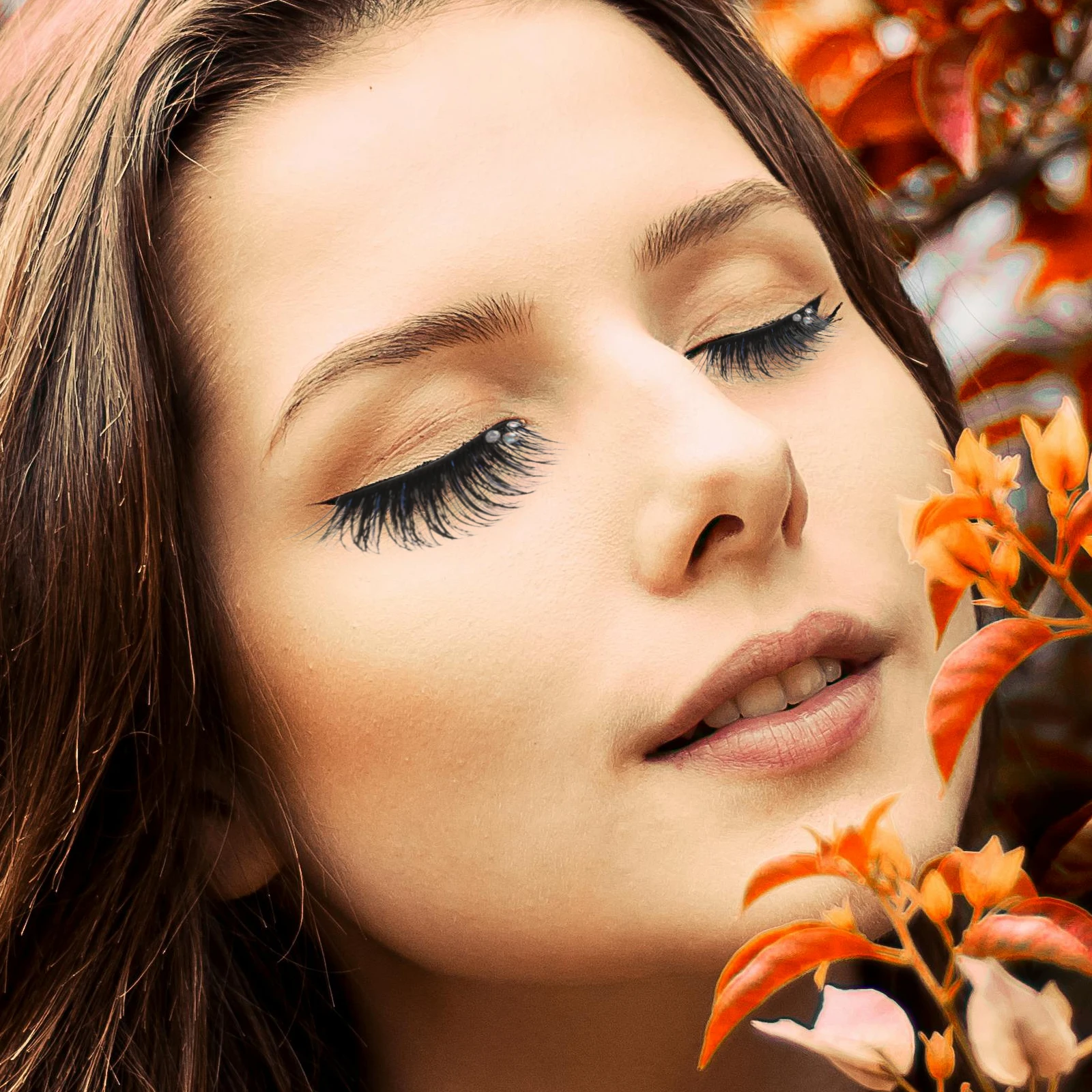 

5 Pairs Fake Eyelashes False Eyelashess Faux Hardcore Strips Cute Artificial Fiber