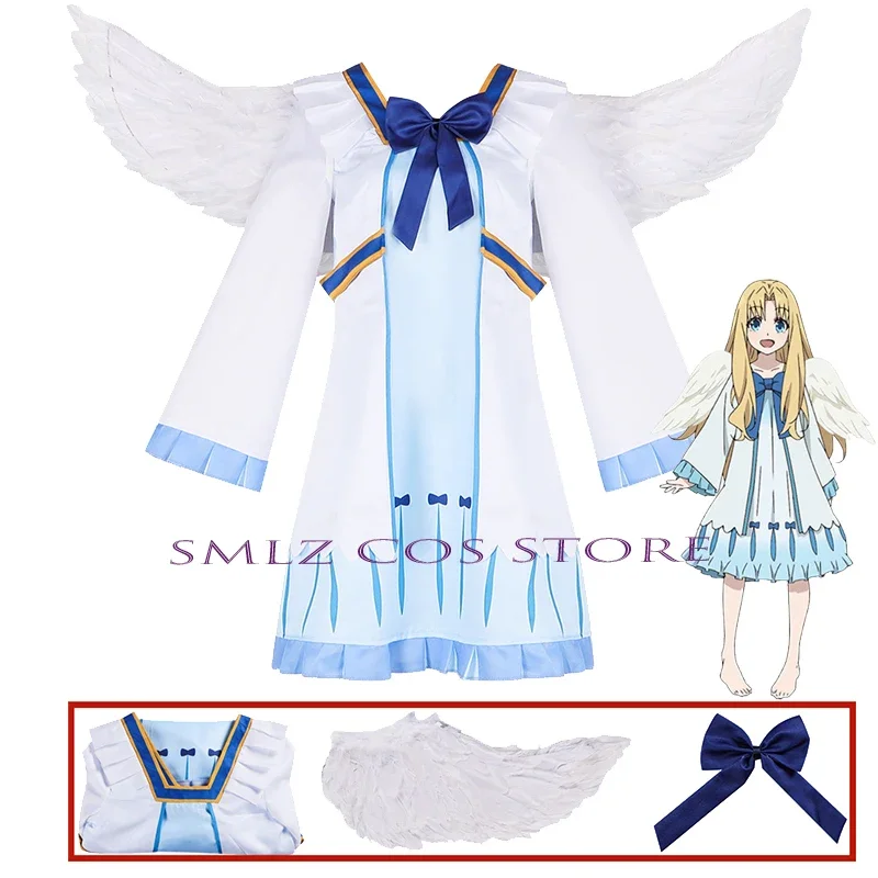 The rising of the Shield hero cosplay anime filo Fillo Philo cosplay wing wig lolita dress set Halloween party outfit for woman