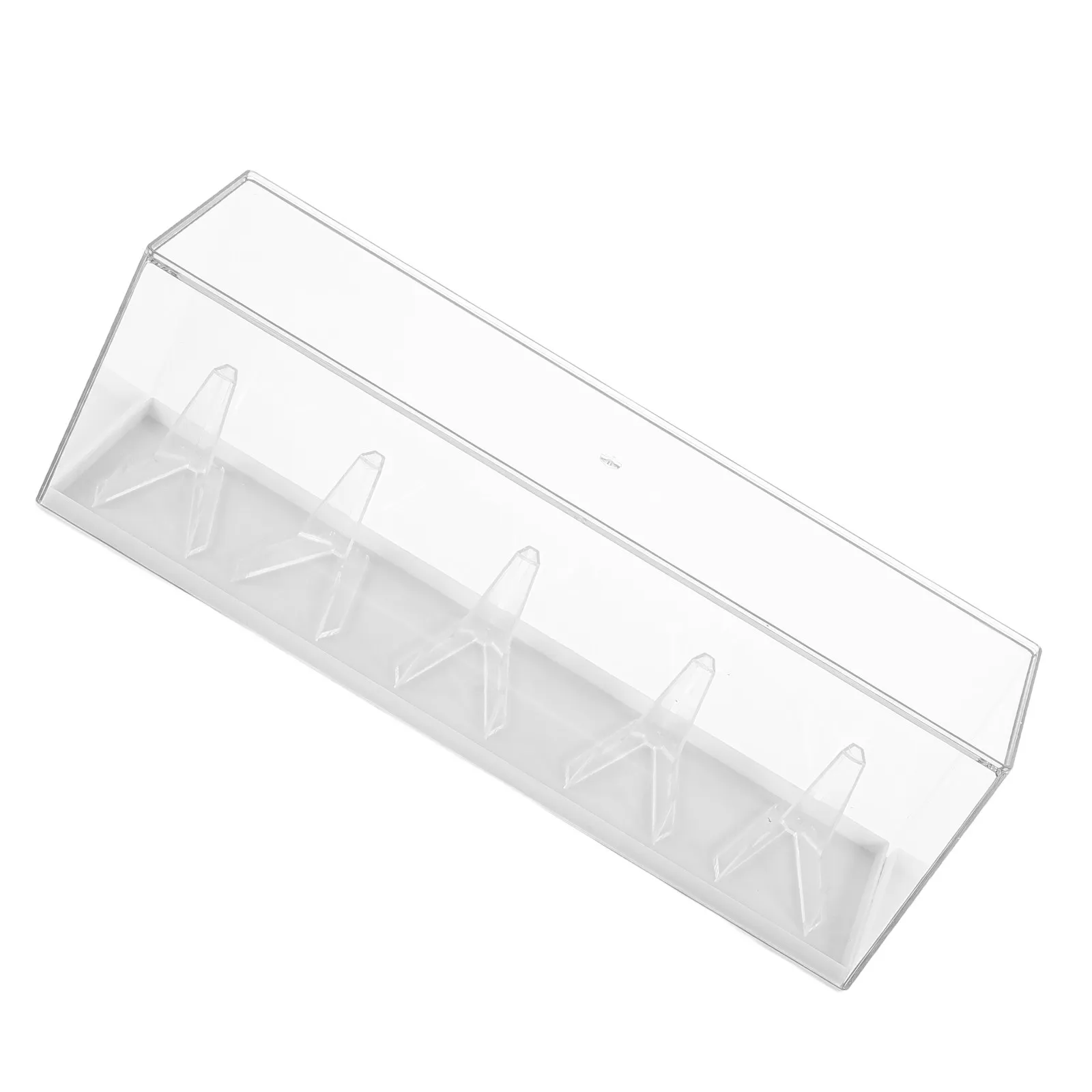Acrylic Medal Display Box Transparent Layered Slot Storage Organizer Scratch Resistant Badge Collection Case