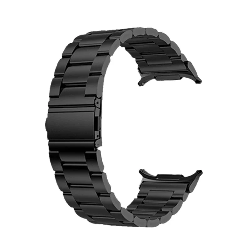 Metallarmband für Samsung Galaxy Watch 7 Ultra 47 mm, Business-Edelstahlarmbänder für Galaxy Watch Ultra, Herren und Damen, Silber