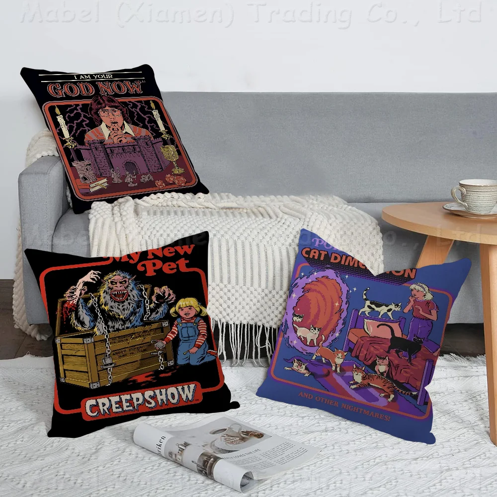 

My First Knife Fight Steven Rhodes Cushion Cover Pillowcase Upholstery Sofa Throw Pillow Home Decor Pillowcas