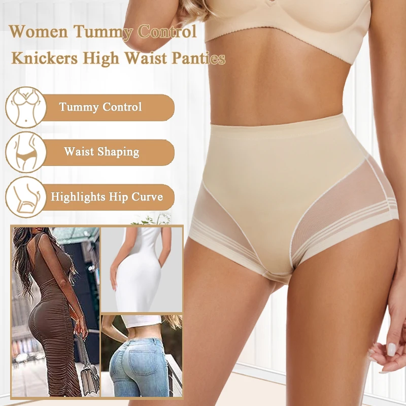 Seamless Shapewear Panties For Women Mid Rise Tummy Control Briefs Slimming Underwear Female Butt Lifter Body Shaper Lingerie image 3