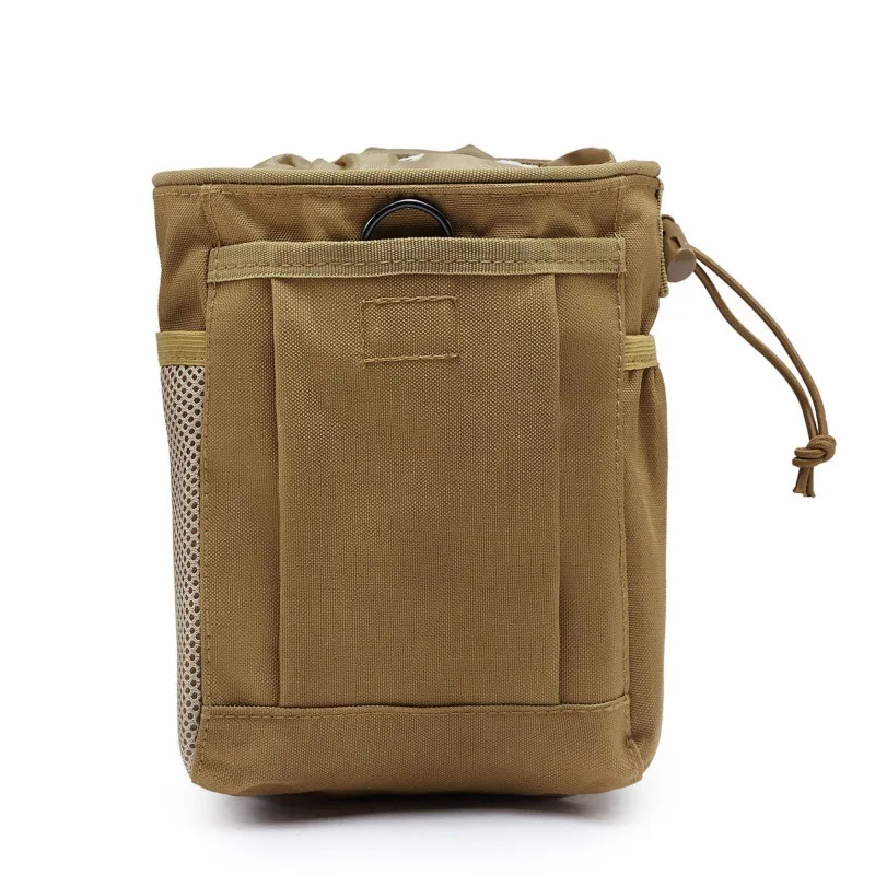 ll recycling bag with Molle attachments, waist pouch for outdoor activities, multi-functional storage EDC tool bag