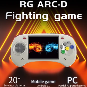 ANBERNIC RG arc-d handheld game console 4&#x27;&#x27; IPS touch screen Android Linux dual system RGARC-D Retro portable Video game console