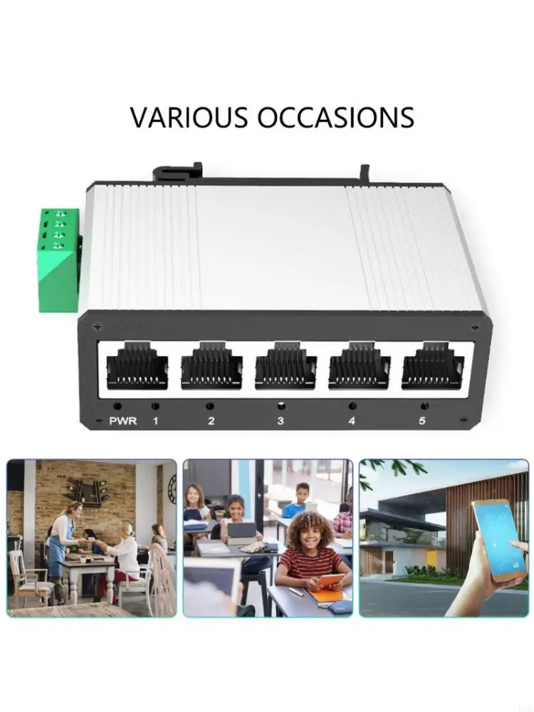 462e-miniature-5-port-gigabit-ethernet-switches-aluminum-housing-installation-fast-speed-data-transfer-no-power-unit