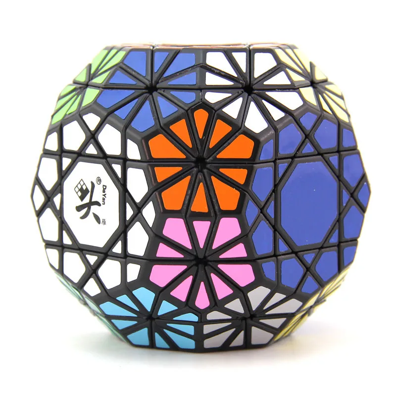 

DAYAN Collection Gemstone 6th Generation Cube Black Retro Irregular-shaped Creative Educational Toy Cube for Adults and Children