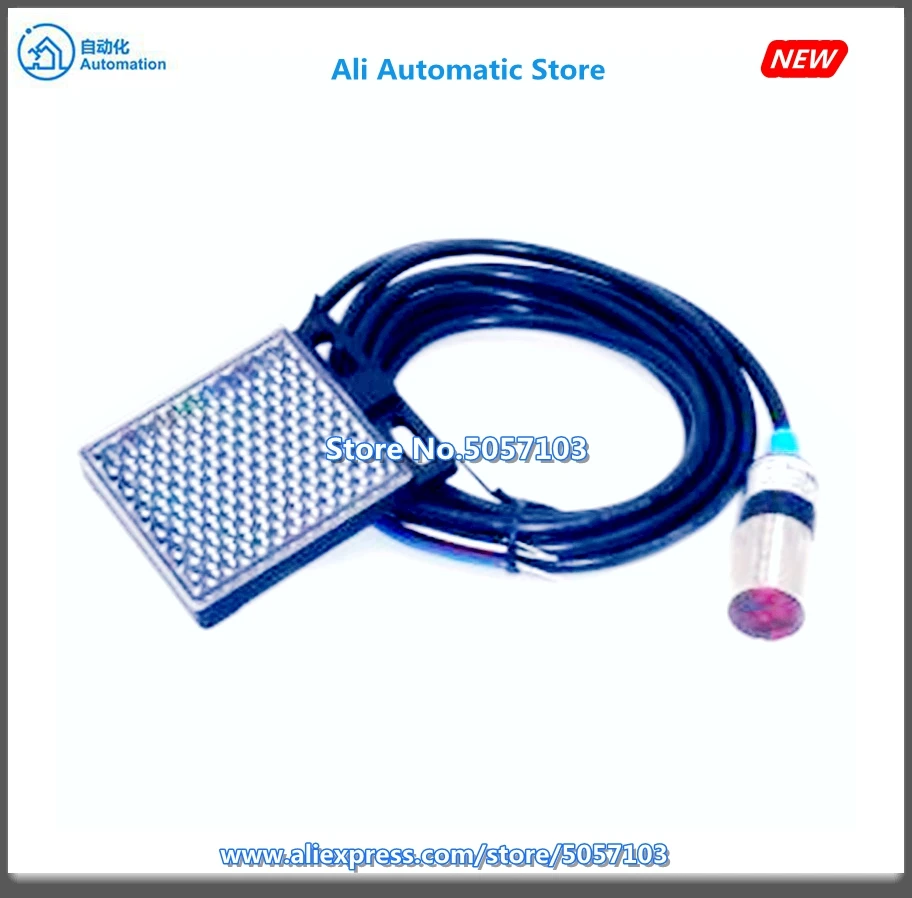 ps-ml4-us22-5m-ミラー反射-m18-シリンダ本体-push-pull-出力-12~24vdc-作業-新品