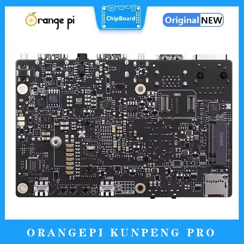 Imagem -06 - Orangepi Kunpeng Pro Development Board Suportes de Potência Computacional Sistemas Pré-instalados 4k Duplos 8tops