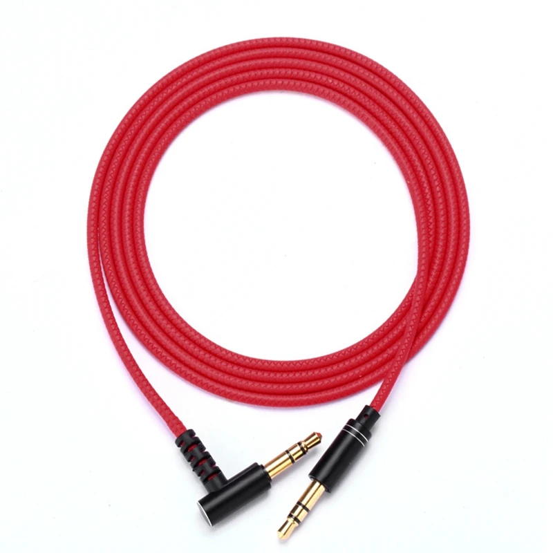 HiFi AUX Cable 3.5mm 90 Degree Angle Car AUX Audio Speaker Cable 3.5 Jack for Guitar Gold-Plated Auxiliary Car Headphone Cable