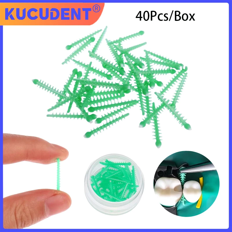 

40 шт., стоматологические силиконовые клинья, адаптивные клинья для межзубной матрицы, автоклавируемые одноразовые для прокладок зубов, стоматологические материалы