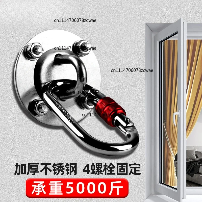 High-rise fire retarder, hanging plate, safety rope holder, hook, escape rope fixing bracket, anchor point O-ring 8 characters