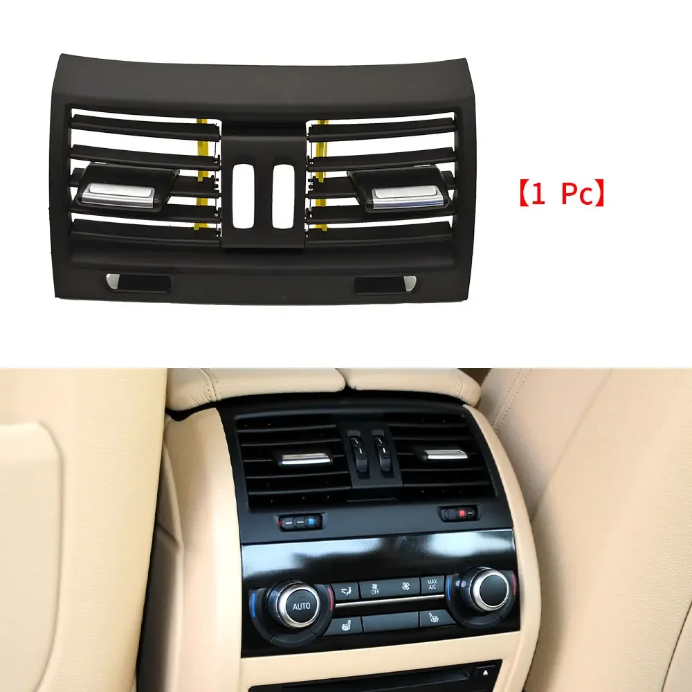 For BMW F10 F11 Car Rear Air Outlet Vent Dash Panel Grille Cover Interior Mouldings Panel Grille For BMW 5 Series 528 530 535i