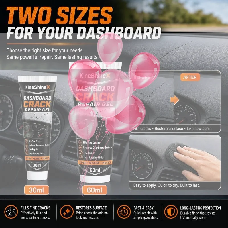 Dashboard Crack Repair Gel Car Filler Restore Console Panel Scratch Fix Tool