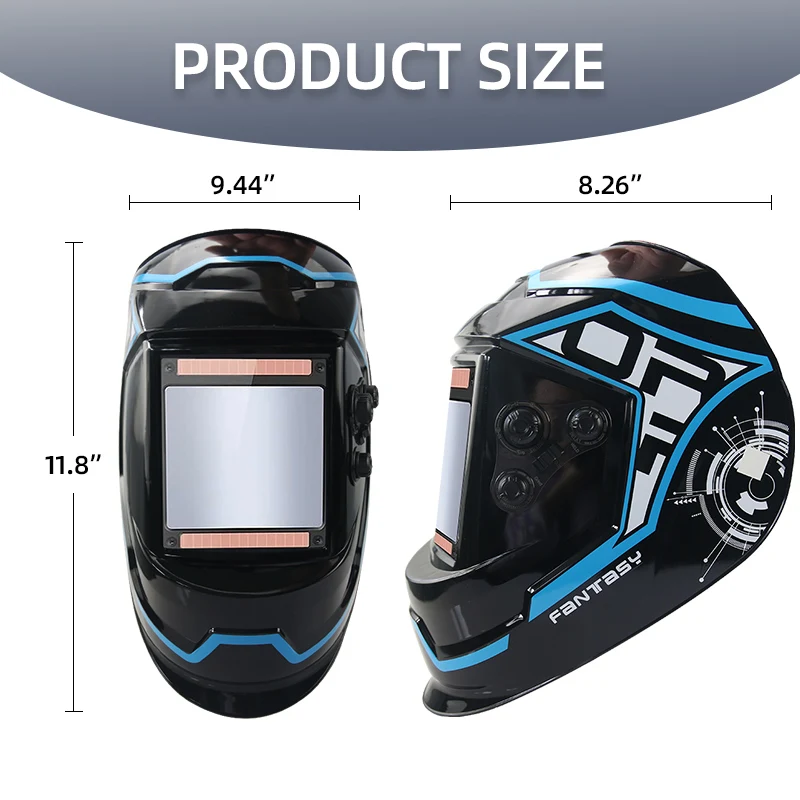 Large Window Welding Mask/Protective Mask For Welders/Full Face Protection